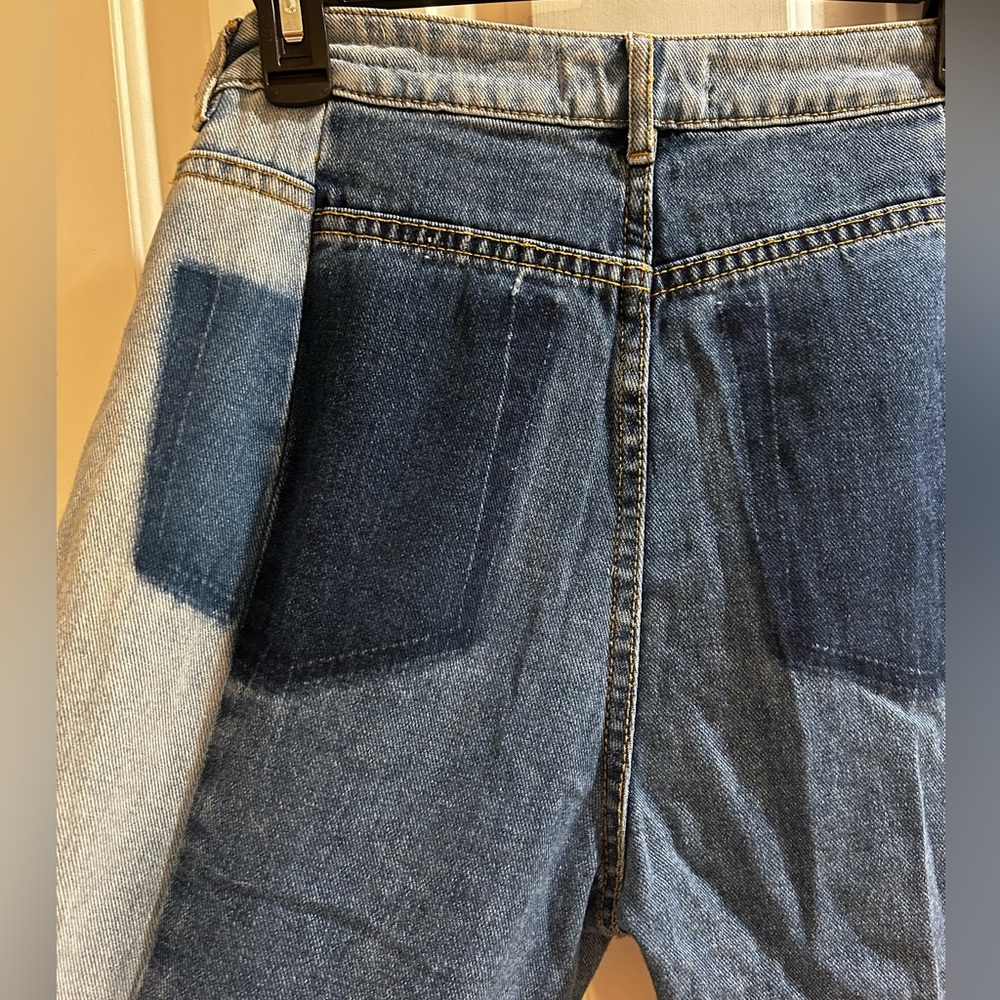 Pacsun Size 27 Two Tone High Waisted Mom Jean - Image 9